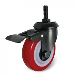75mm Polyurethane (PU) Castor Wheel 266URY075T12
